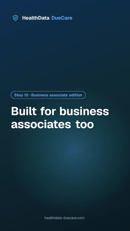 Built for business associates too