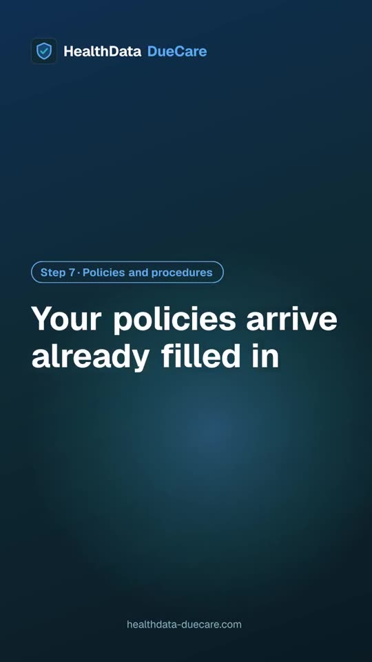 Your policies arrive already filled in